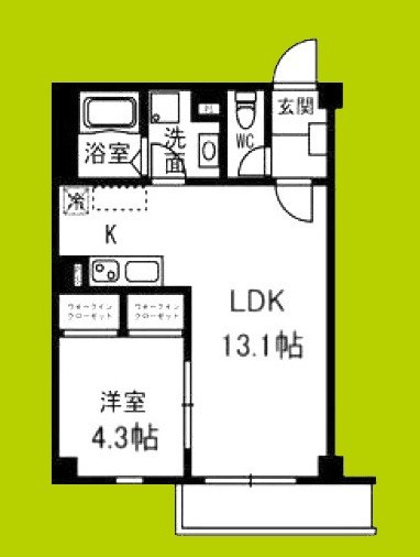 ソラシアレジデンス九条 間取り