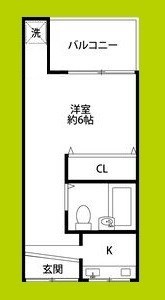 クレスト下新庄駅前 間取り