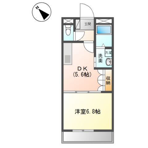 グランディールＹ．Ｍ‐Ⅱ 間取り