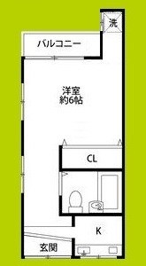 クレスト下新庄駅前 間取り