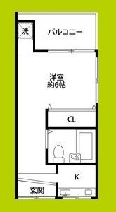 クレスト下新庄駅前 間取り