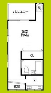 クレスト下新庄駅前 間取り