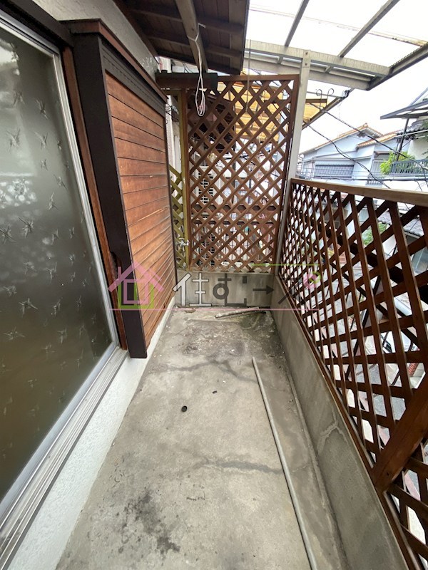 田川北2丁目森岡貸家 ベランダ