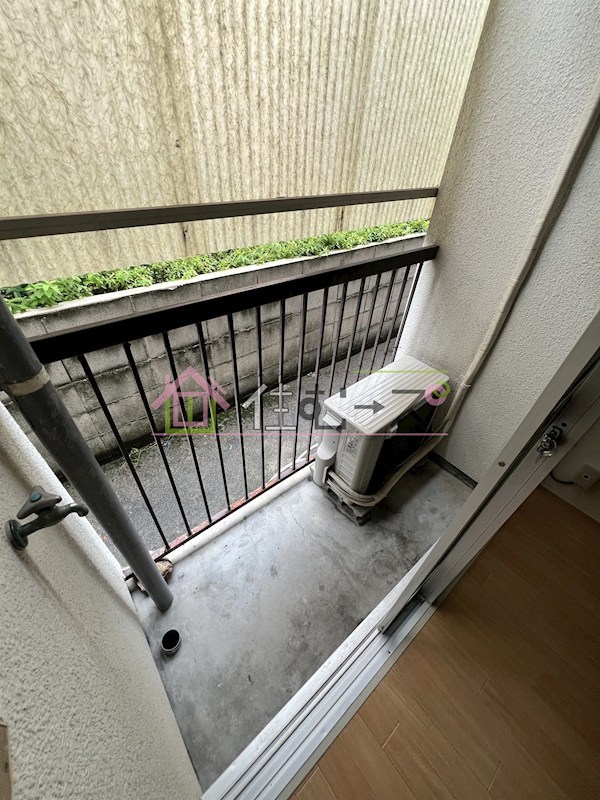 第1生島ハイツ ベランダ