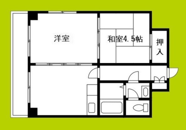 ミフネセントラルベア東三国 間取り