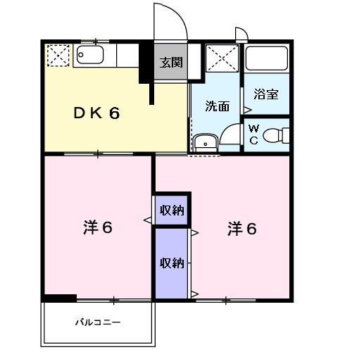 ハイツグロリアス 間取り