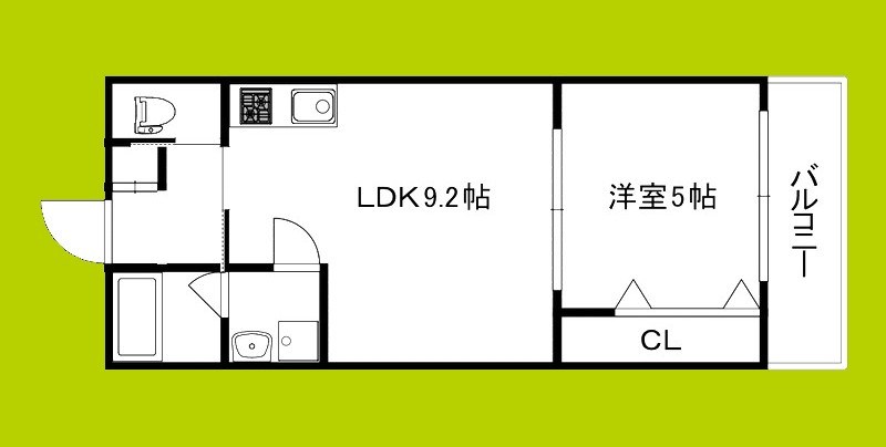 セレニティ下木田Ｂ棟 間取り