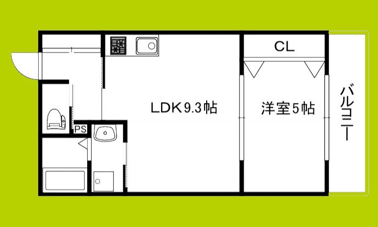セレニティ下木田Ｂ棟 間取り
