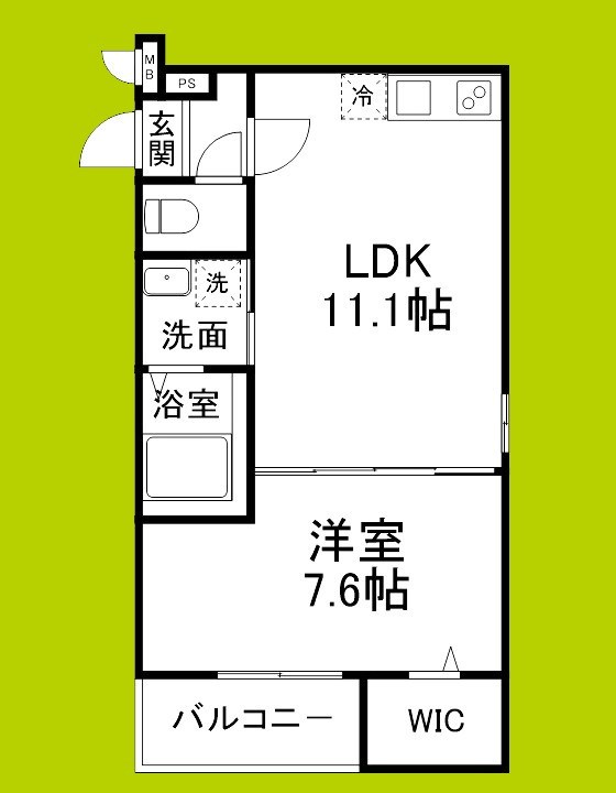 フジパレス下瓦屋 間取り