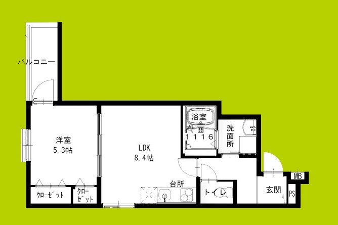 フジパレス岸和田下松 間取り