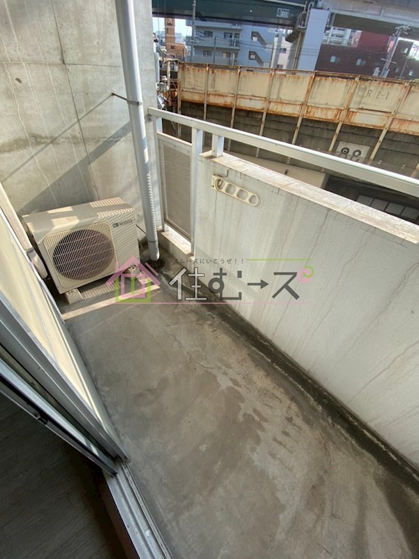 グランヴィ天王寺 ベランダ