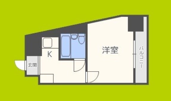 朝日プラザ天王寺東ピエ・タ・テール 間取り