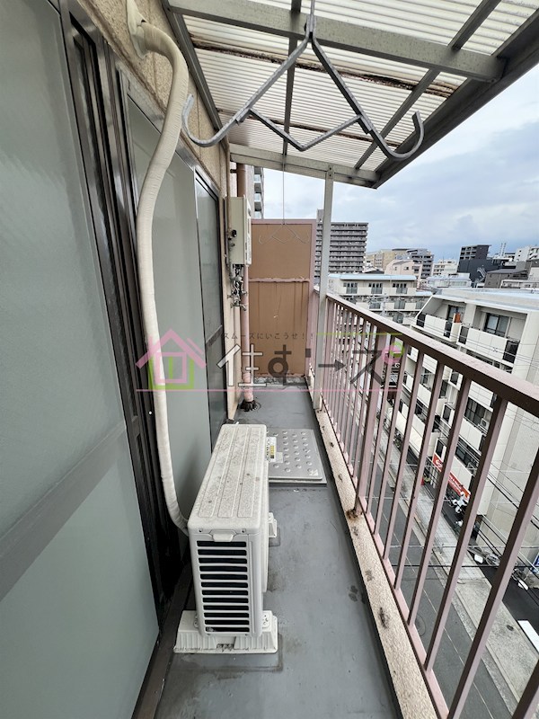 阿倍野阪南マンション ベランダ