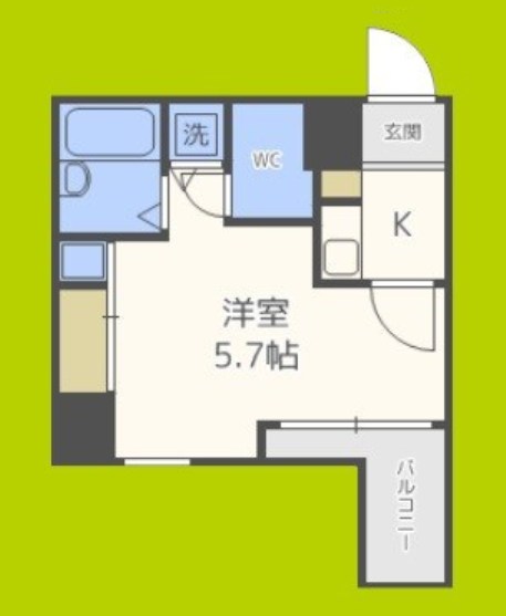 CityLifeディナスティ新大阪 間取り
