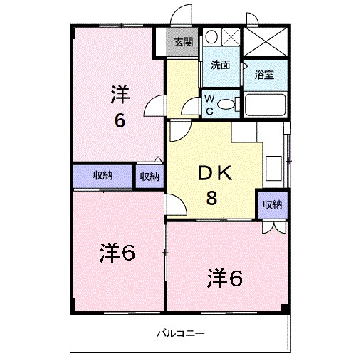 カームライフ中野 間取り