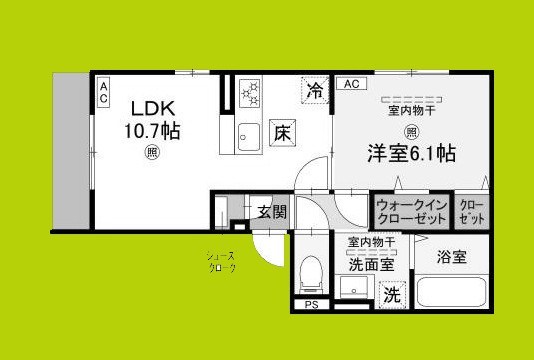 トキネス駒川 間取り