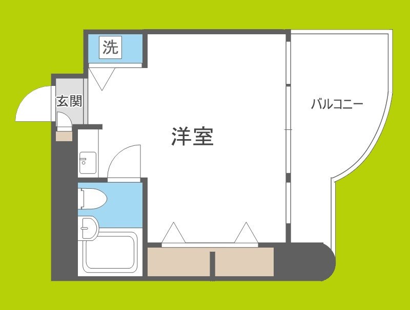 レバンガ天神橋AP 間取り