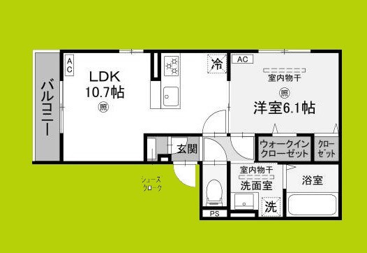 トキネス駒川 間取り