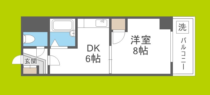 雅叙園ハイツ 間取り
