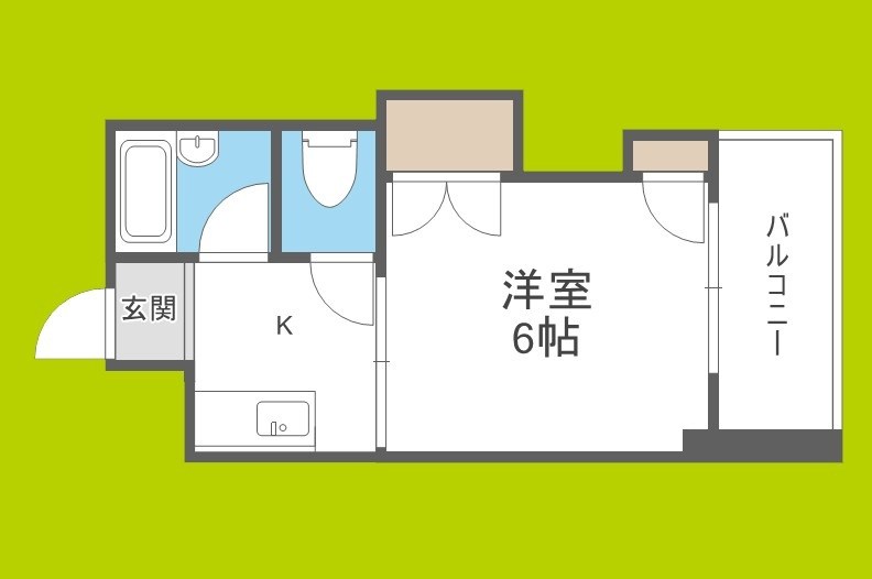 Collection中崎Ⅰ 間取り