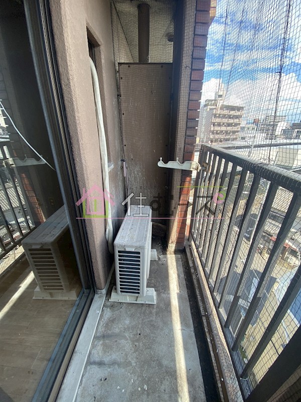 都島セントラルマンション ベランダ