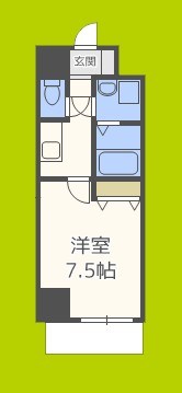 W.O.B.UMEDA 間取り