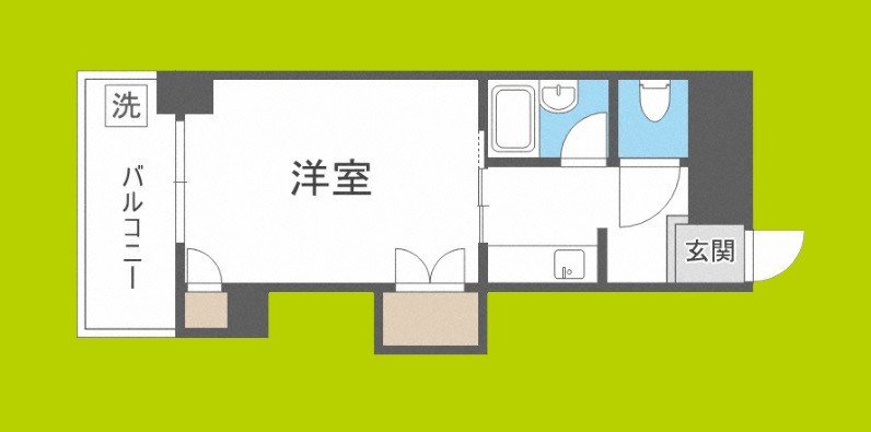 Collection中崎Ⅰ 間取り