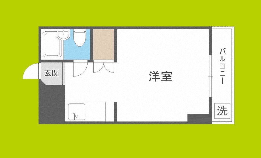 Collection中崎Ⅱ 間取り