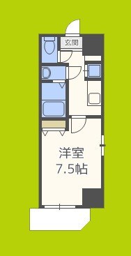W.O.B.UMEDA 間取り