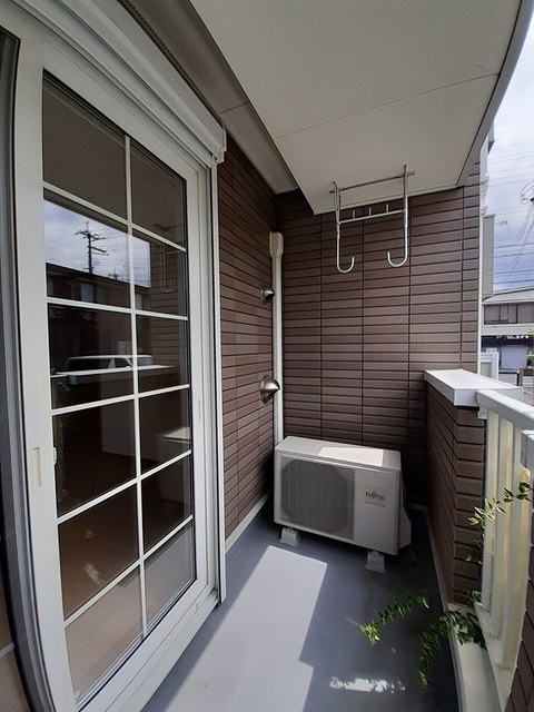 コスモス ベランダ