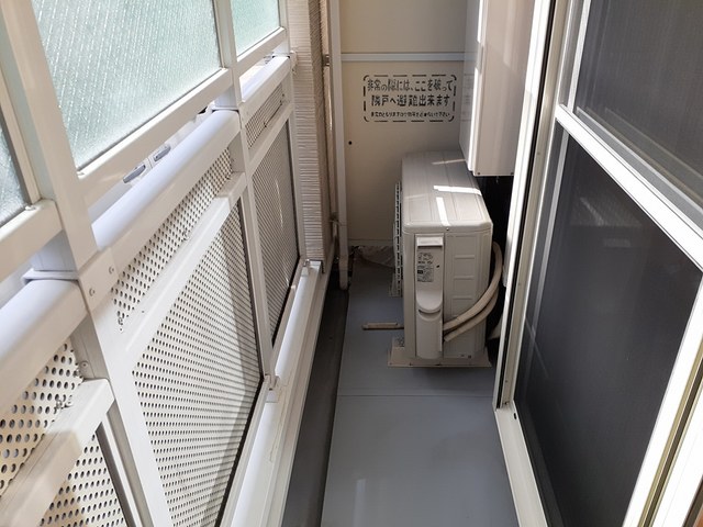 アムール小花 ベランダ