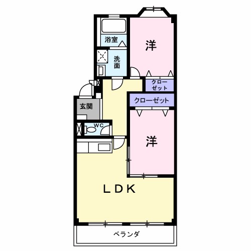 ルミエール山下 間取り図