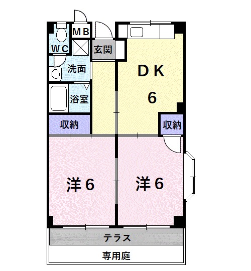 第２タツミマンション 間取り
