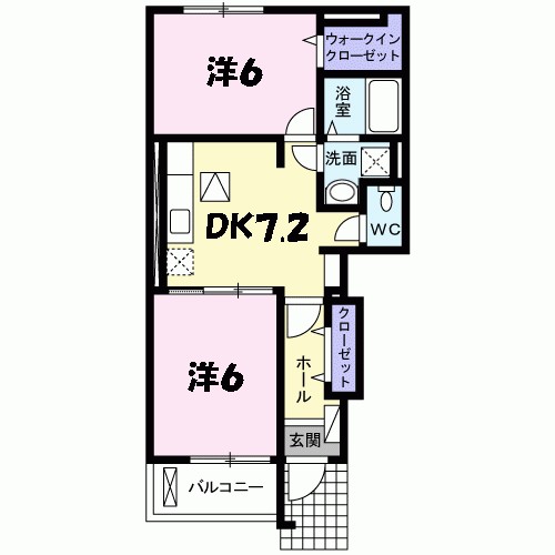 セプト・クルール 間取り