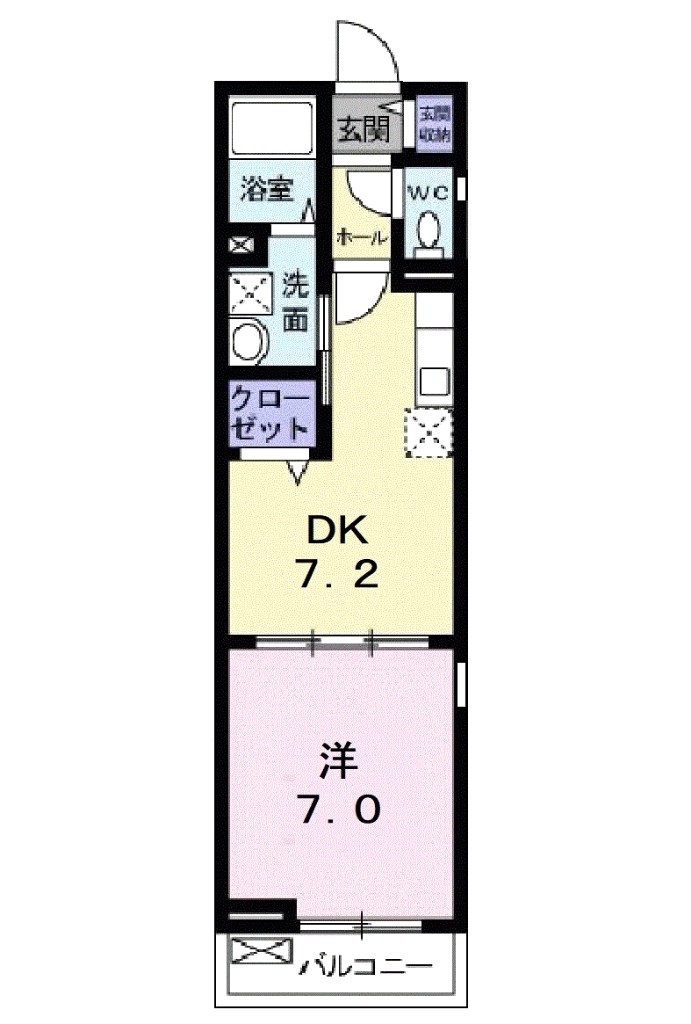 ステラハウス４４ 間取り
