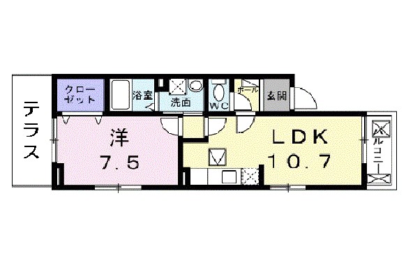 コモド　カーサ 間取り
