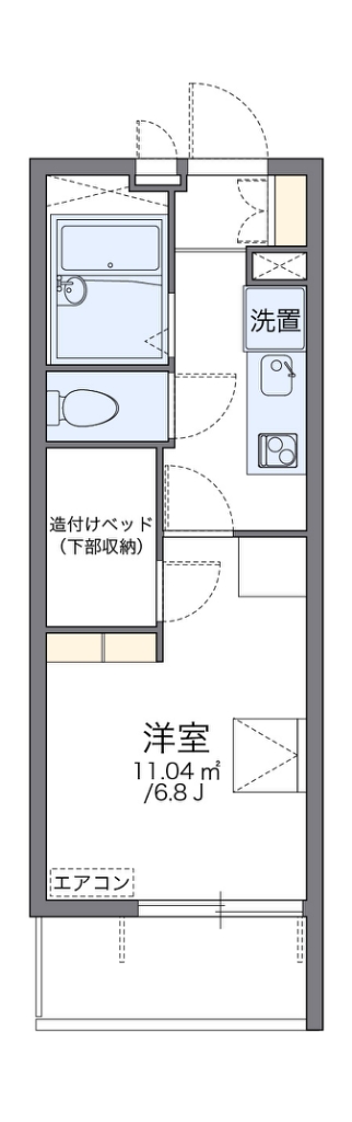 レオパレスＯＫＡＮＯ 間取り