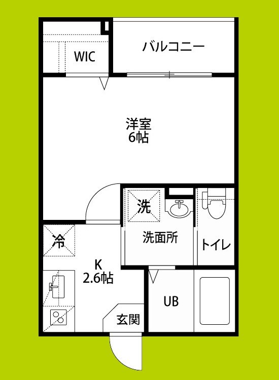 CLOUD 放出 間取り図