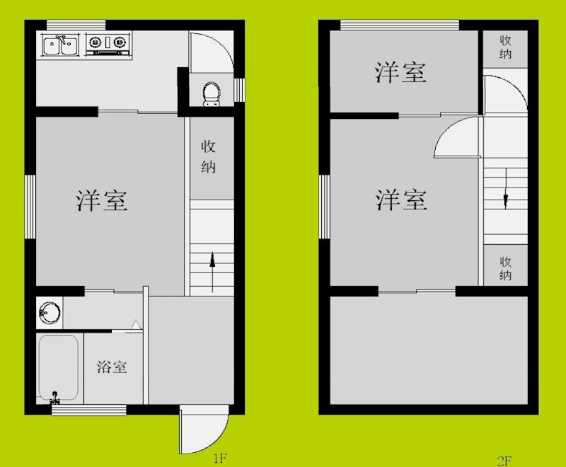 加美東4丁目貸家 間取り