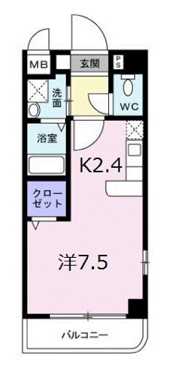 アウローラ冨士 間取り