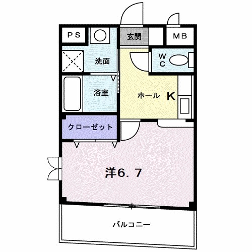 カサ・デローザ 間取り