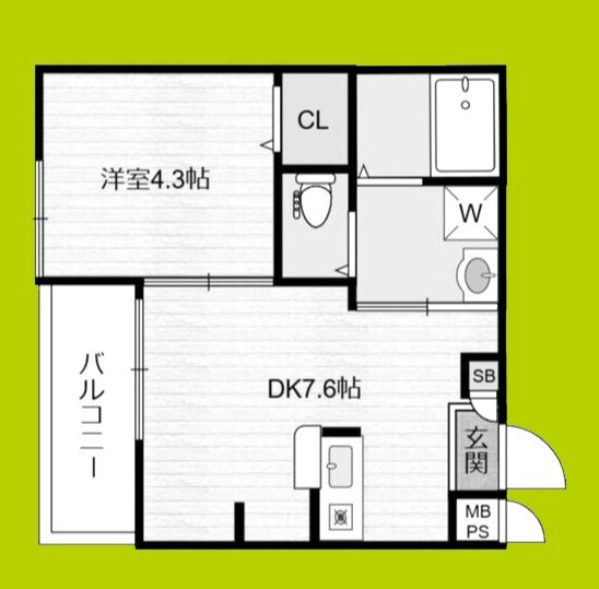 シーエムキャトフ 間取り