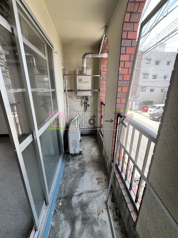 フリーディオ新森 ベランダ