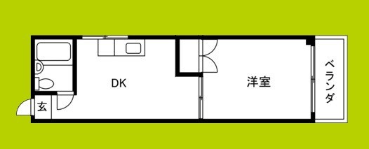 メゾン竹 間取り