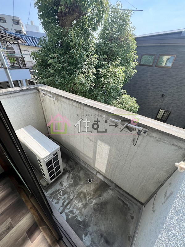 セヴィア城東 ベランダ