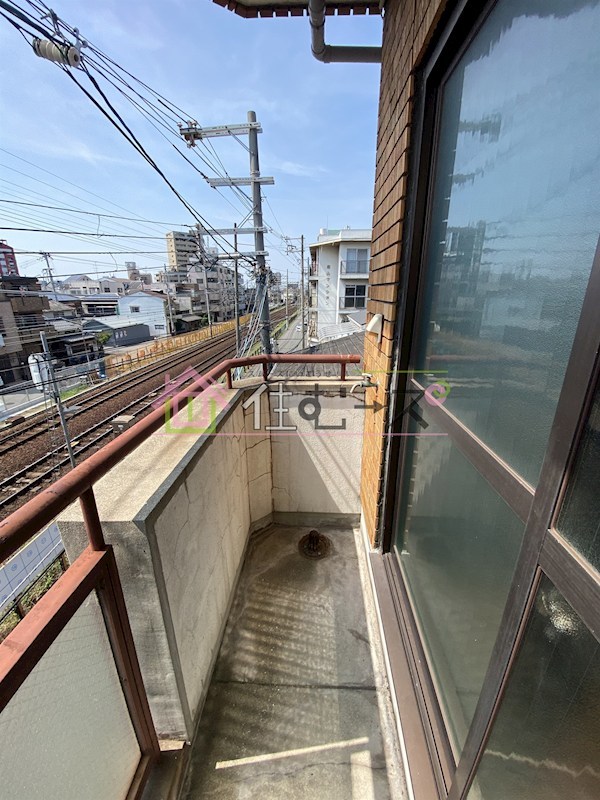 メゾン竹 ベランダ