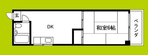 メゾン竹 間取り