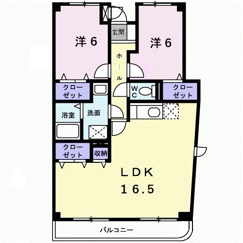 ラフィーネ南伊丹 間取り図