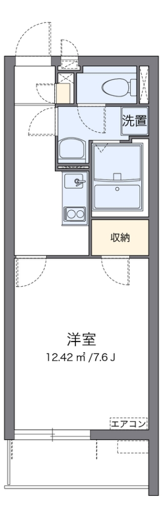 クレイノグレイスⅤ 間取り
