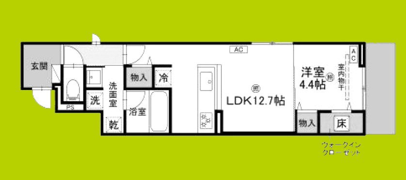 （仮）D-residence安立 間取り